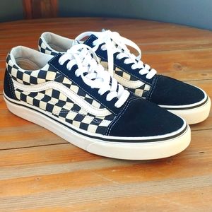 Vans old skool classic checkerboard shoes